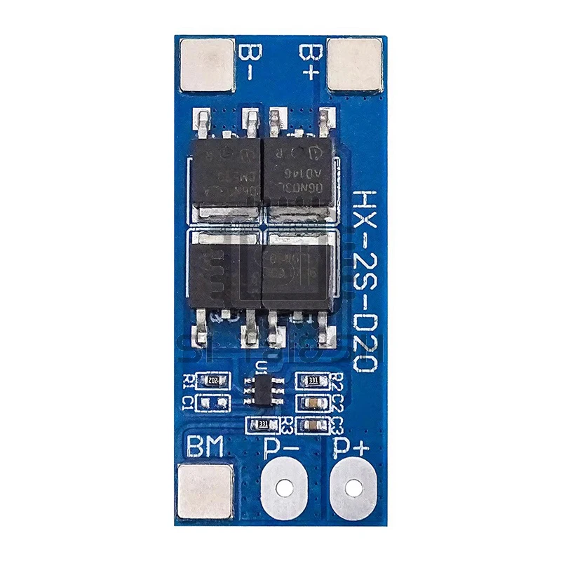 1 ~ 10 قطعة 2S 7.4 فولت 18650 بطارية ليثيوم لوح حماية وحدة 8.4 فولت بطارية 13A العمل الحالي 20A الحد الحالي HX-2S-D20