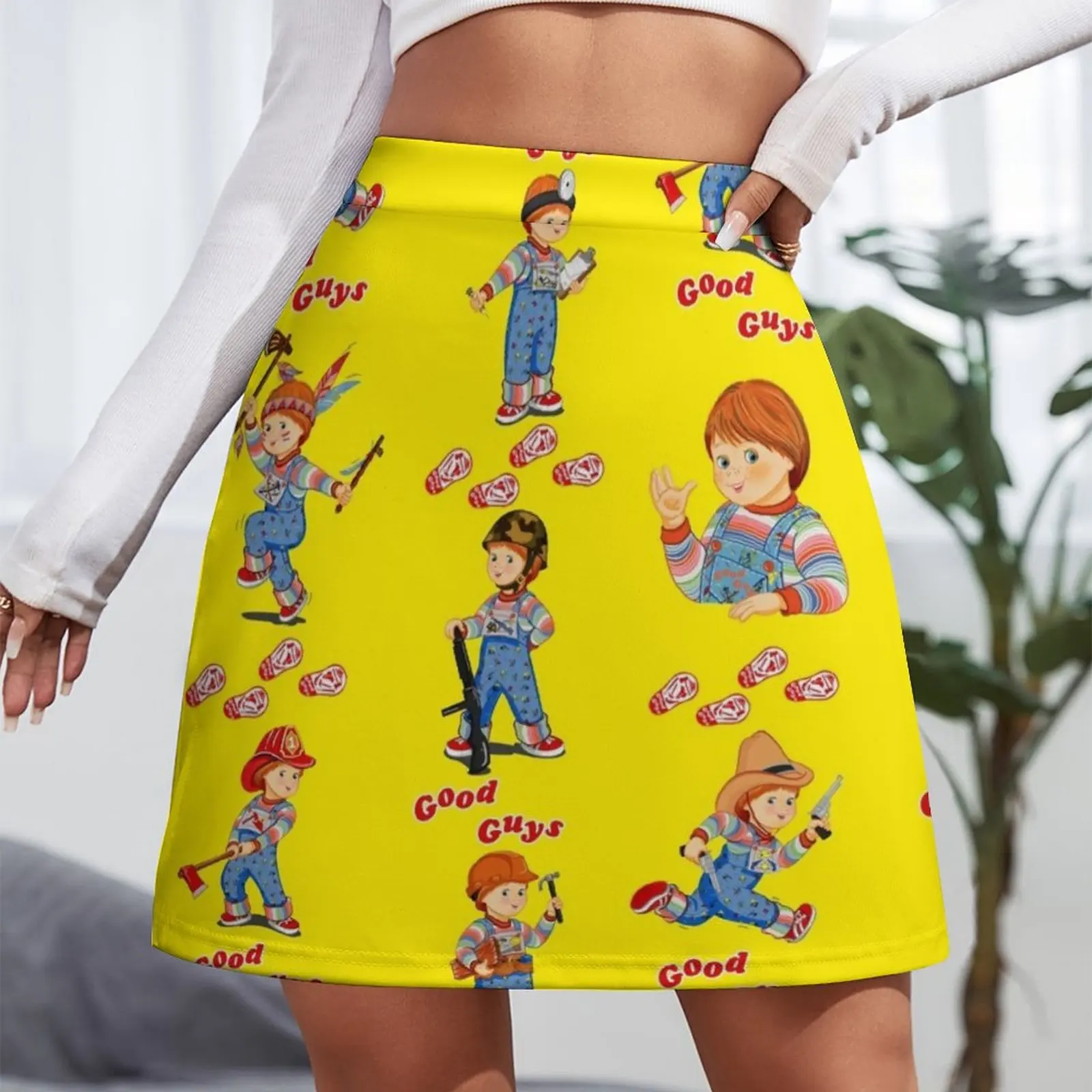 Good Guys - Child's Play - Chucky Mini Skirt girls skirt womans clothing