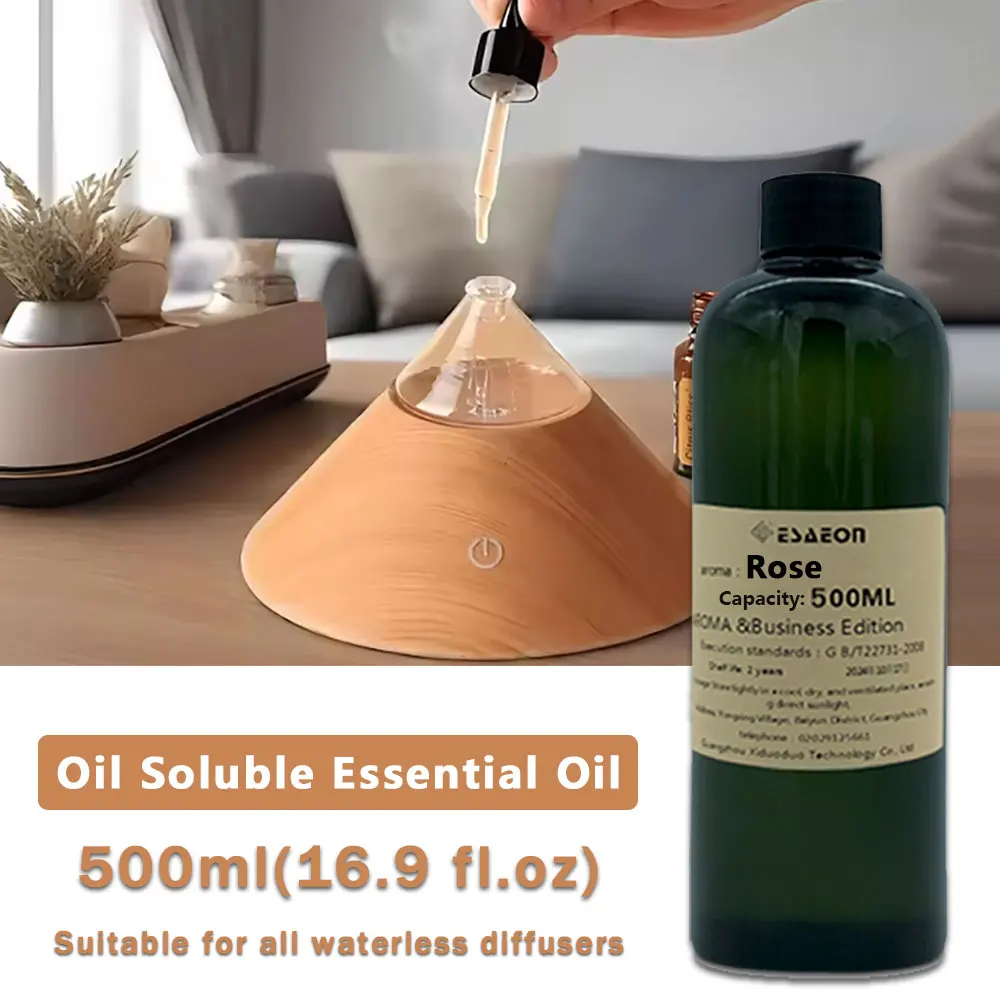 ESAEON 500ml(16.9 fl.oz) Ice Age Rose Sheraton Essential Oil Diffuser Supplement Liquid ,For Hotel Two Fluid Aroma Machine Oils