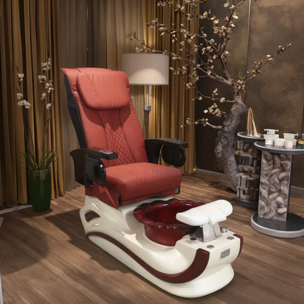 

OEM European Nail Salon Foot Spa Pedicure Chair Customizable logo for Beauty Shop
