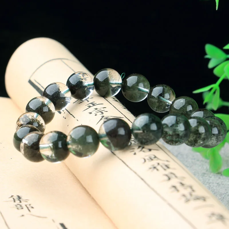 

Браслет с кристаллами Green Ghost Cornucopia Бразильский браслет с призраком