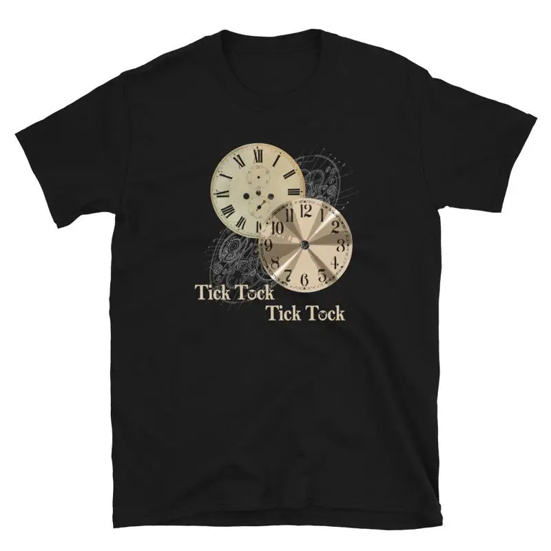 

Grandfather Alarm Clock Time Tick Tock T Shirt