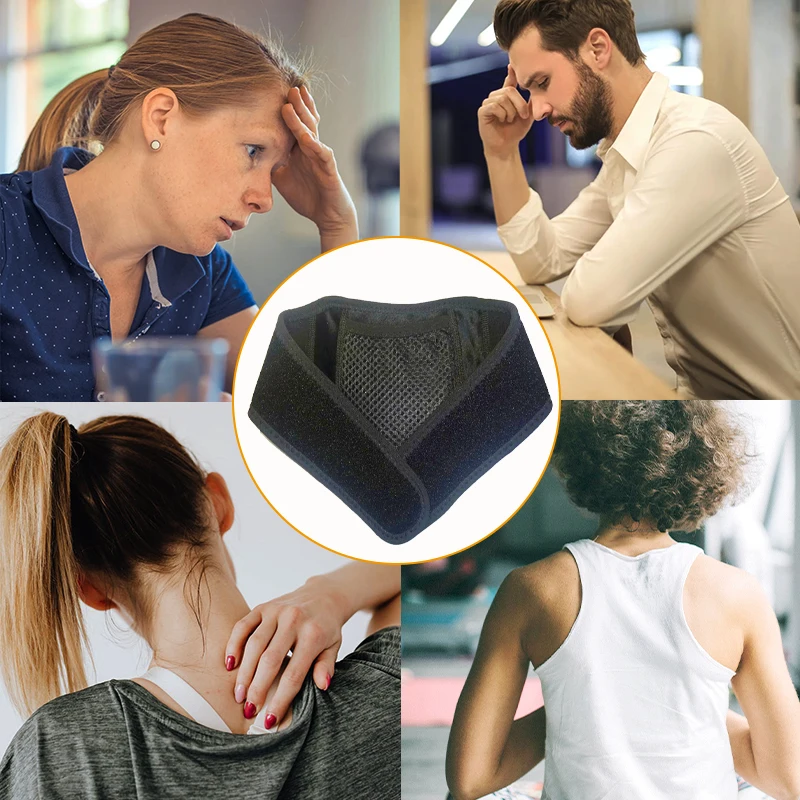 

Греющийся воротник для шеи, черный, защитное снаряжение, универсальный, для левой и правой стороны, с трехступенчатой регулировкой температуры, USB-разъем