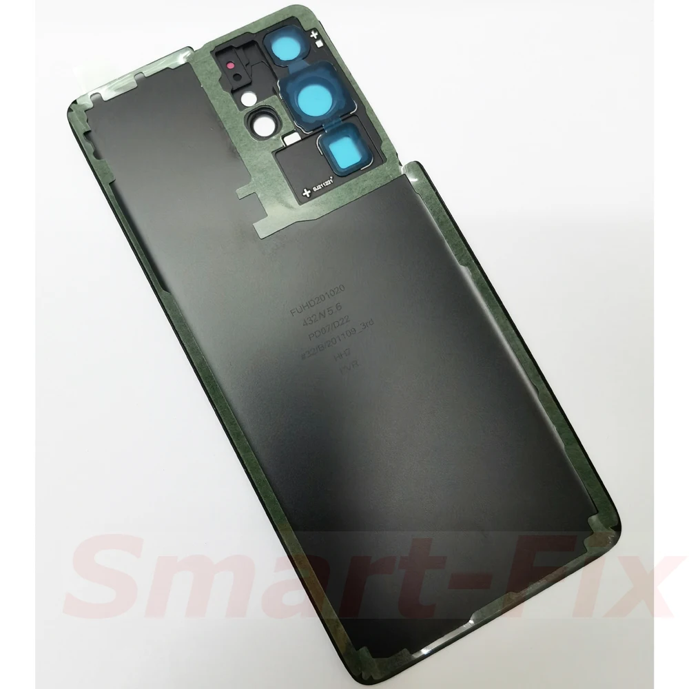 AAA+ High Quality New Replacement Glass Back Battery Cover Case For SAM-S21 Ultra S21Ultra S21U Rear Door Housing Glass Panel