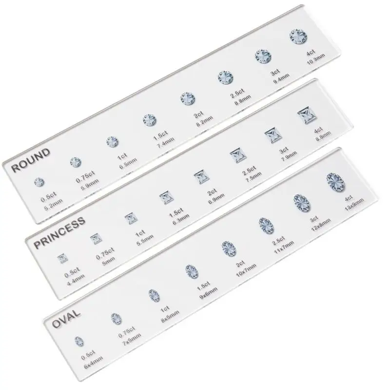 9hjk الدقة المحفورة بمجوهرات المجوهرات الأكريلي