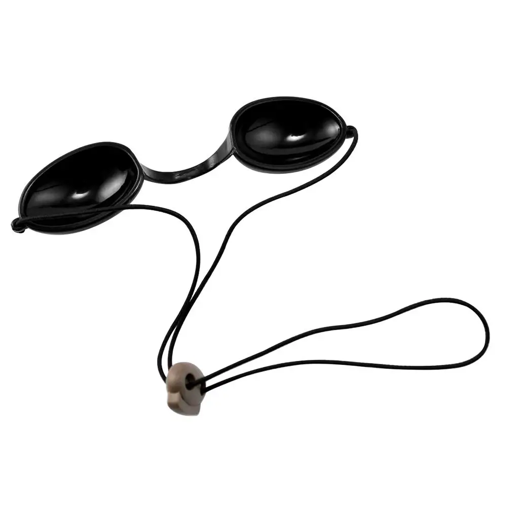 Parche ocular de protección UV, gafas de seguridad para Spa curtido, con cuerda ajustable
