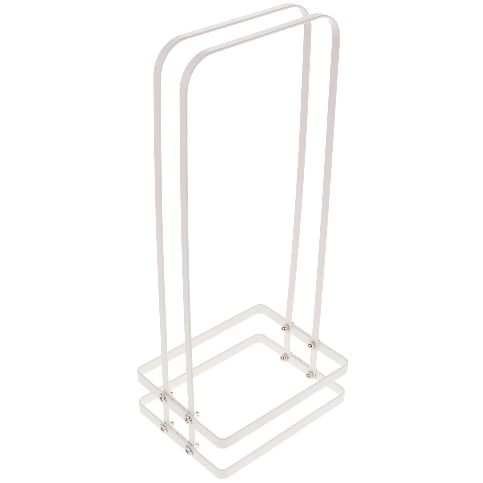 

Vertical Hanger Rack Storage Clothes Hangers Organizer Stand Sturdy Space Saving Balcony Washer Holder