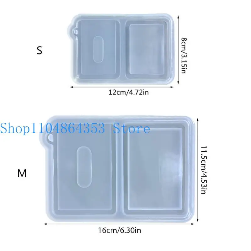 Resin Shaker Mold Quicksand Photo Frame Casting Epoxy Resin Mold Resin Jewelry Molds for Pendant Decoration Crafts view 6