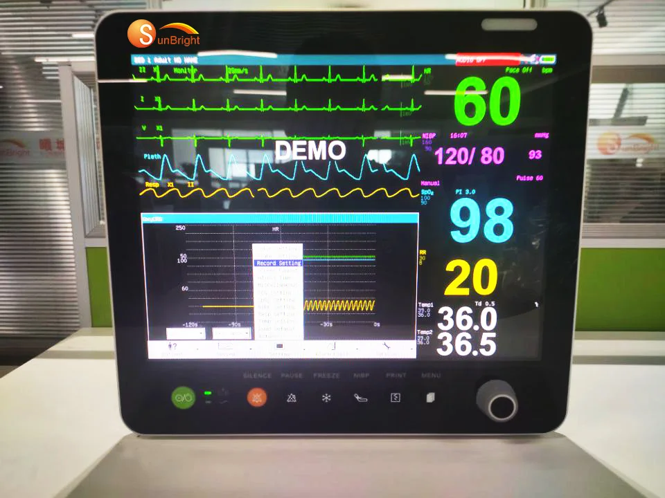 Medical Supplies Remote Patient Monitoring Devices Pediatric Neonatal Multi Parameter Vital Signs Patient Monitor