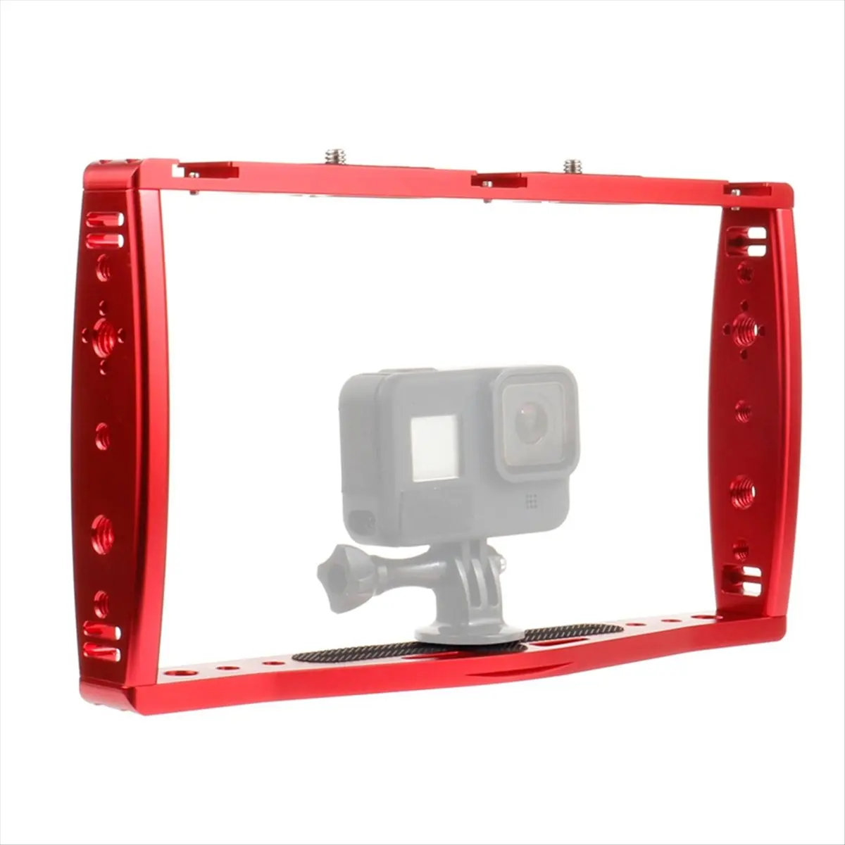 M05K Handheld Grip Stabilizer Living Vlog Camera Cage Phone Video Rig Bracket for DJI OSMO Action/YI/EKEN for Gopro 13 12,A