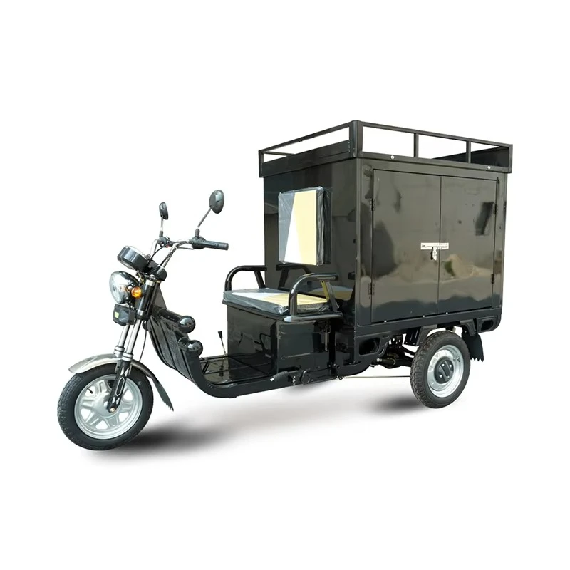 

60V 1000W Open Body Freight Truck 30-50 km/h Speed 30 km Range Passenger Electric Tricycle
