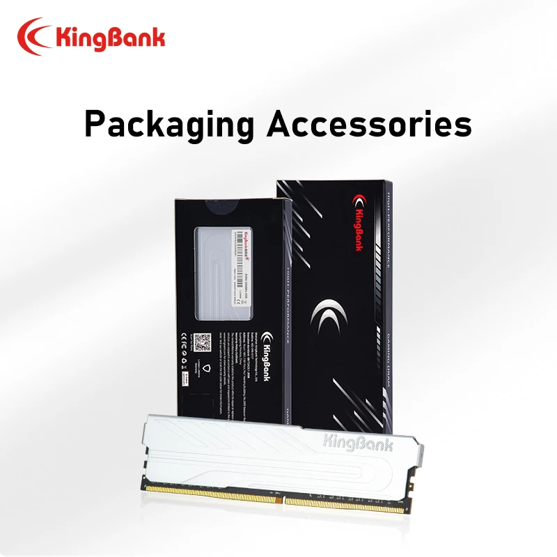 KingBank DDR5 RAM 8GBX2 8gb 6000MHz حدد رقاقة XMP 3.0 ذاكرة الوصول العشوائي UDIMM ذاكرة داخلية لسطح المكتب ثنائي القناة للكمبيوتر الشخصي