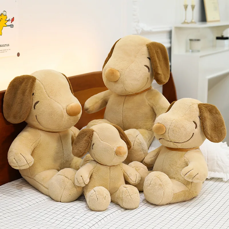 

Кукла-собака Miniso дублена Snoopy, кукла-подушка, плюшевая игрушка, большая кукла, успокаивающая спящая подруга, подарок на день рождения, Рождество