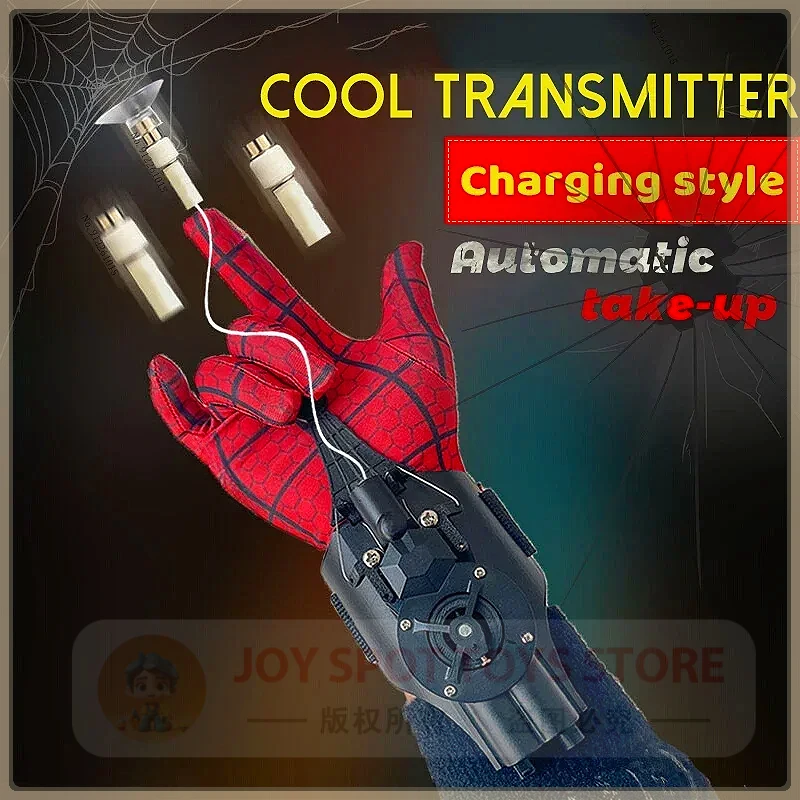 Ml Legends Spiderman Web Shooters Toys Spider Man Wrist Launcher Cosplay Peter Parker Accessories Props Gloves Gift For Children