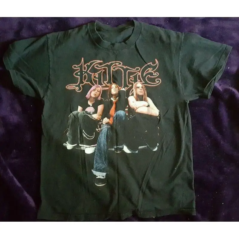 

In Concert Tour Kittie Band T Shirt Black Men S 5XL
