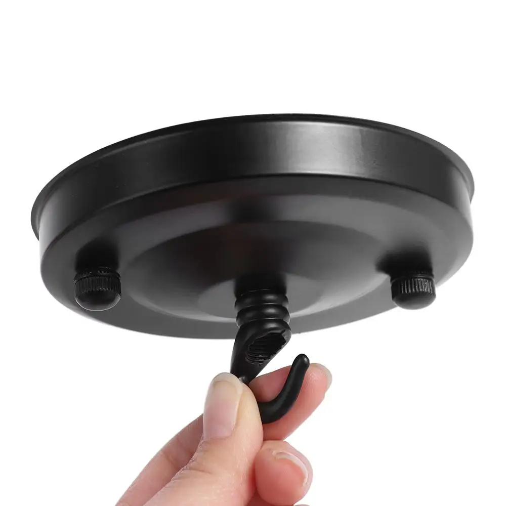 

Vintage Light Socket Pendant Lamp Disc Base Lamp Base Hook Pendant Plate Ceiling Plate Holder Lamp Parts Lightings Lamp Base