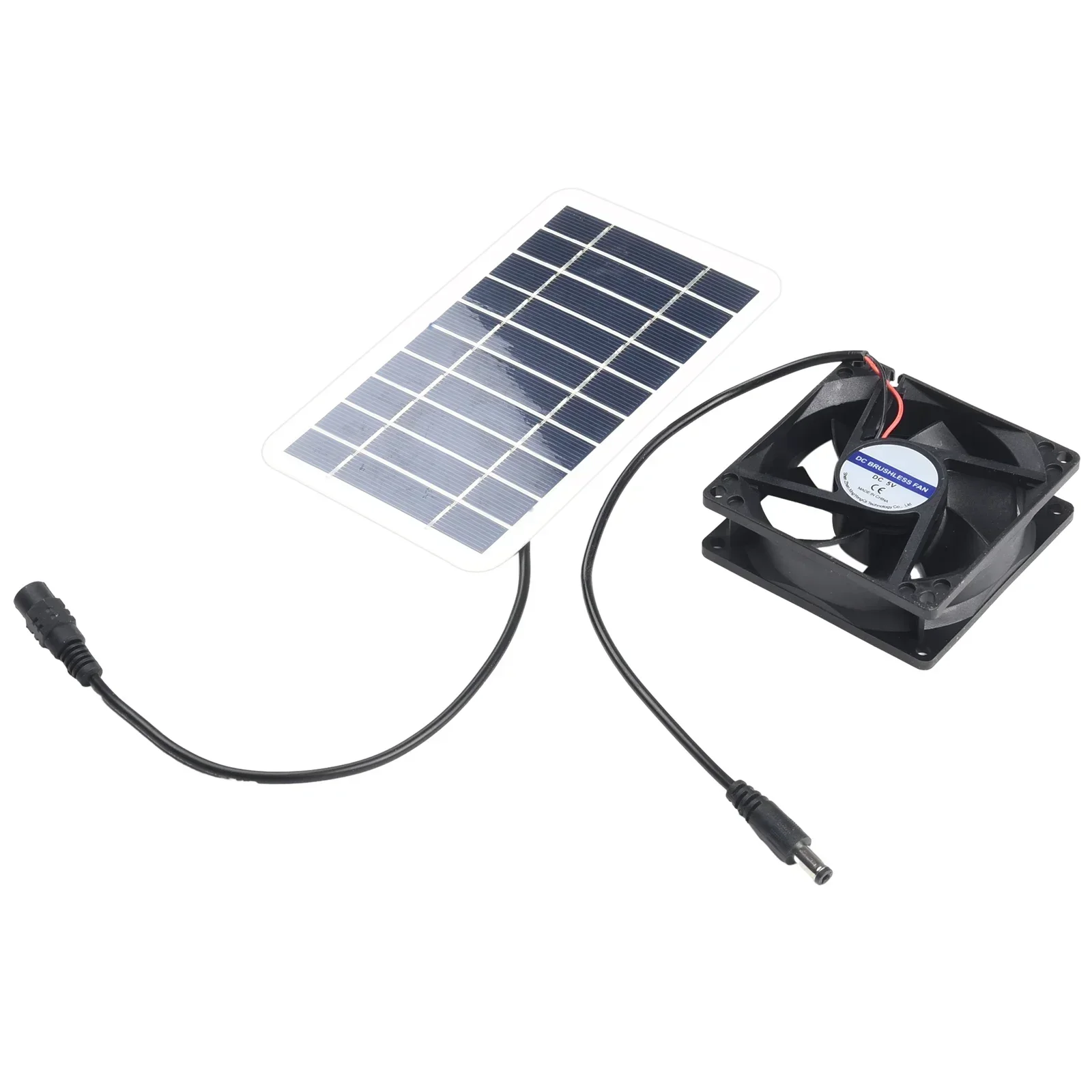 30W Solar Powered Panel Exhaust Roof Attic Fan Air Ventilation Van For Pet House Cool Down And Exhaust For Kitchens, Greenhouses