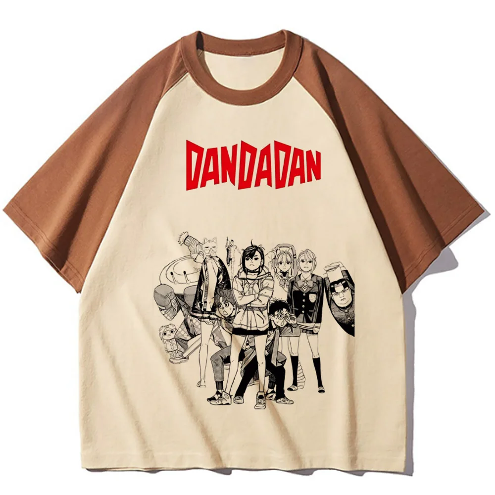 

Dandadan Okarun Anime teen Trendy graphic women korean clothes Punk top tees Psychedelic streetwear Gothic Pastel kawaii Digital