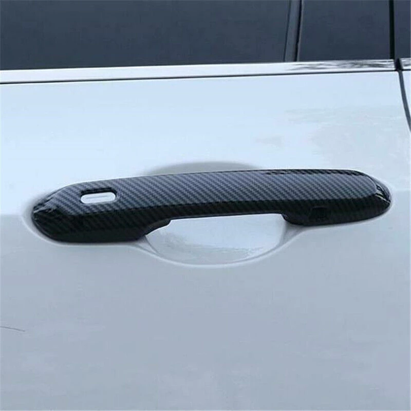 Carbon Fiber Car Door Handle Cover Trim For Lexus NX250 NX350 2022 2023