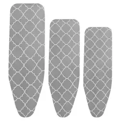 Ironing Board Cover With Elastic Edge Stain Resistant Scorching Thick Padding Iron Heat Shield Ironing Cover For Ironing Table