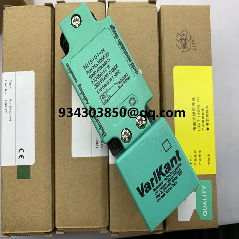 NJ15 + U4 + W Interruptor De Proximidade, Um Ano De Garantia, Novo