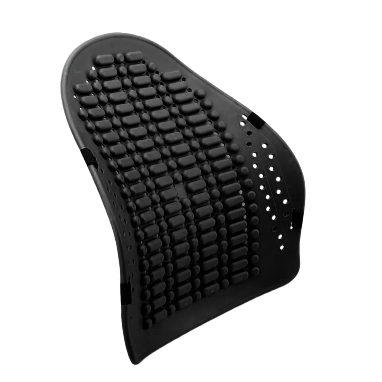 Breathable Car Seat Back Support Cushion with Massage Beads for Driver Office Worker Chair Pillow