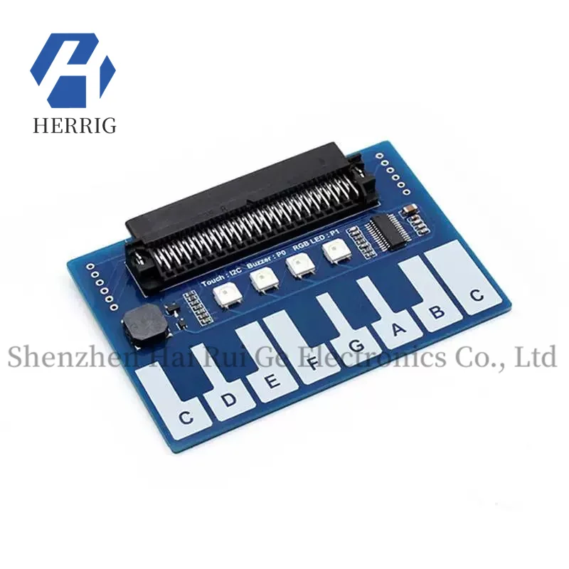 

Micro:bit Shield Mini Piano Music Shield Cool lights/buzzer/buttons