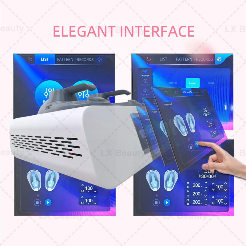 Emsone Neo Ems 200HZ 6500W RF 4 Handles Body Shaping Slimming Beauty Desktop Device Muscle Enhancement Fitness Massage