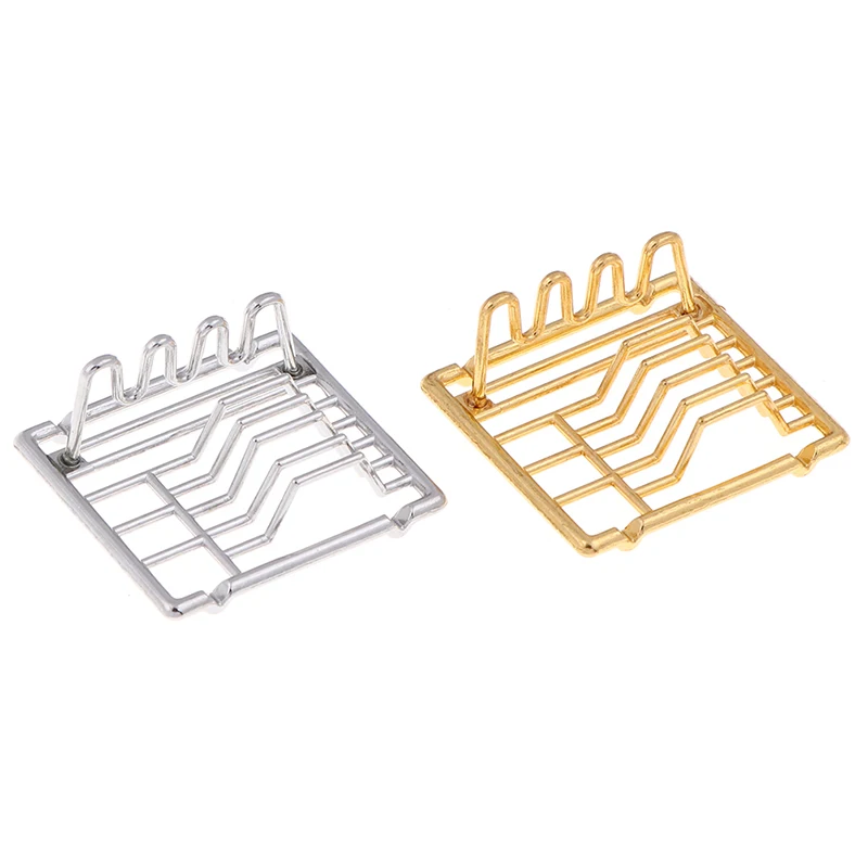 1Pc 1:12 ドールハウスミニチュア皿棚キッチンおもちゃ家族グッズ