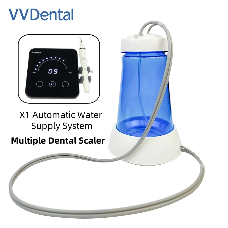 Sistema de suministro de agua automático VVDental para máquina escaladora ultrasónica, botella de agua de 1000ML, accesorios para instrumentos de odontología, venta al por mayor