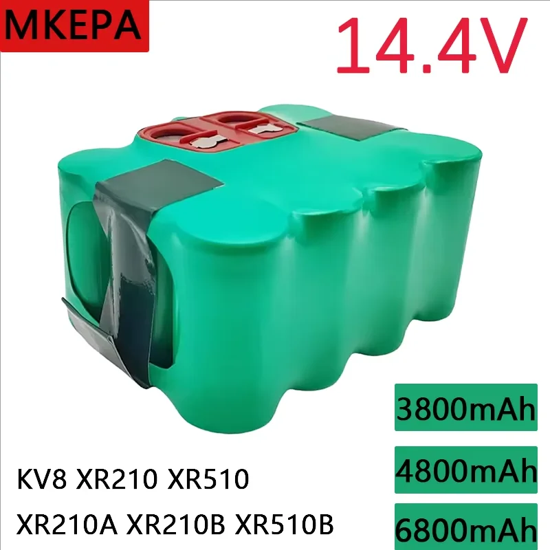 SC Ni-MH 14.4V 6800mAh rechargeable battery pack for KV8 XR210 XR510 XR210A XR210B XR510B XR510D Vacuum Cleaner Sweeping Robot