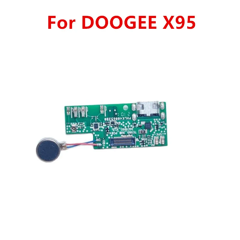 Pop Original New For DOOGEE X95 Cell Phone Inside Parts Usb Charge Board Charging Dock With Motor Vibration Vibrator Accessories