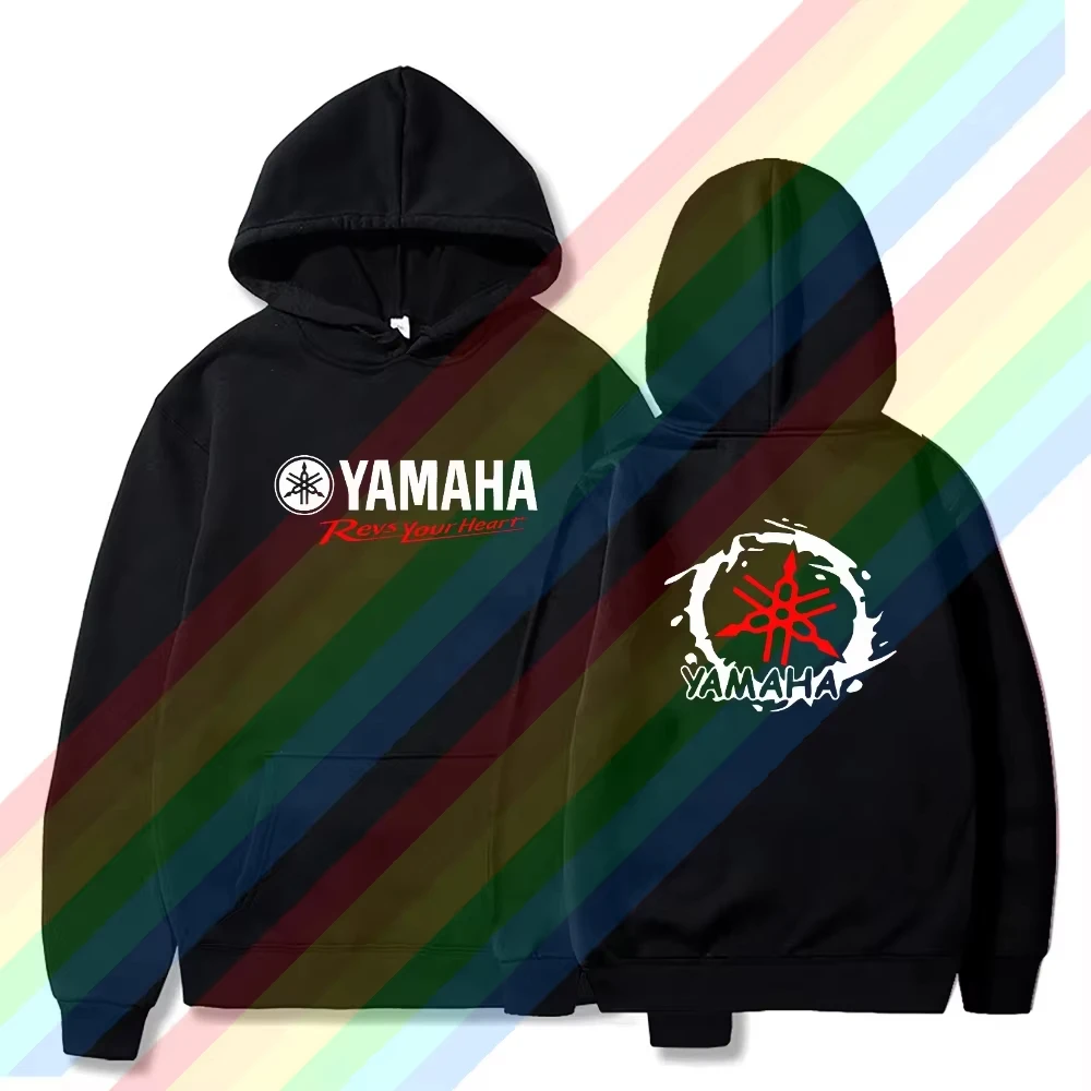 2024 Oversized Essential Men Yamahas Revs Your Heart Hoodies Women Thermal Sportswear Long Sleeves Unisex S-3XL