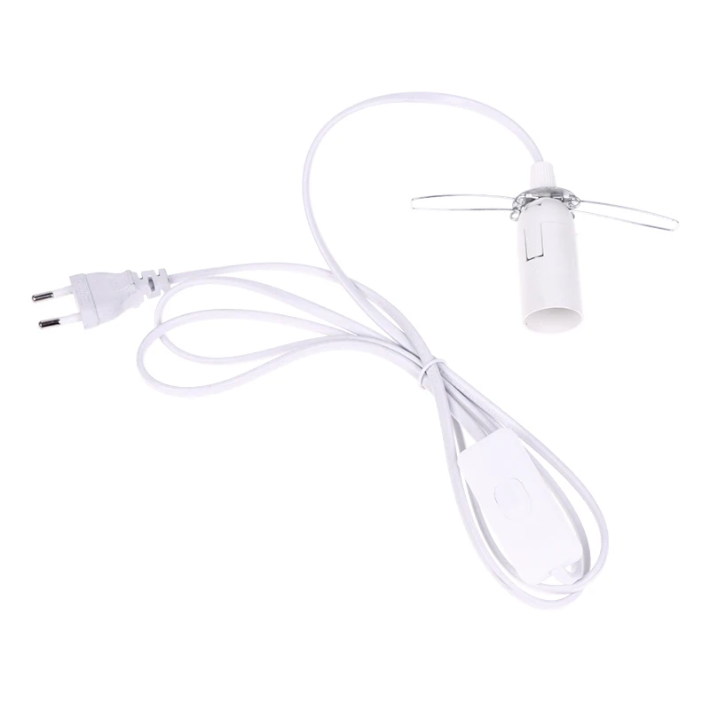 1.55m Power Cord Cable For Pendant Fixture Hang Lamp EU Plug E14 Hanglamp Holder Light Bulbs Socket With Switch Wire