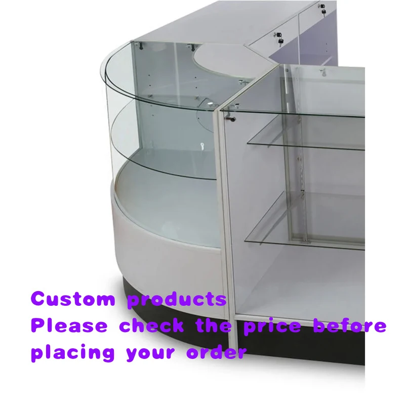 custom.Hongbai Customizable Dimensions Checkout Counter with Removal & Installation Feature Supermarkets (Guangdong Origin)