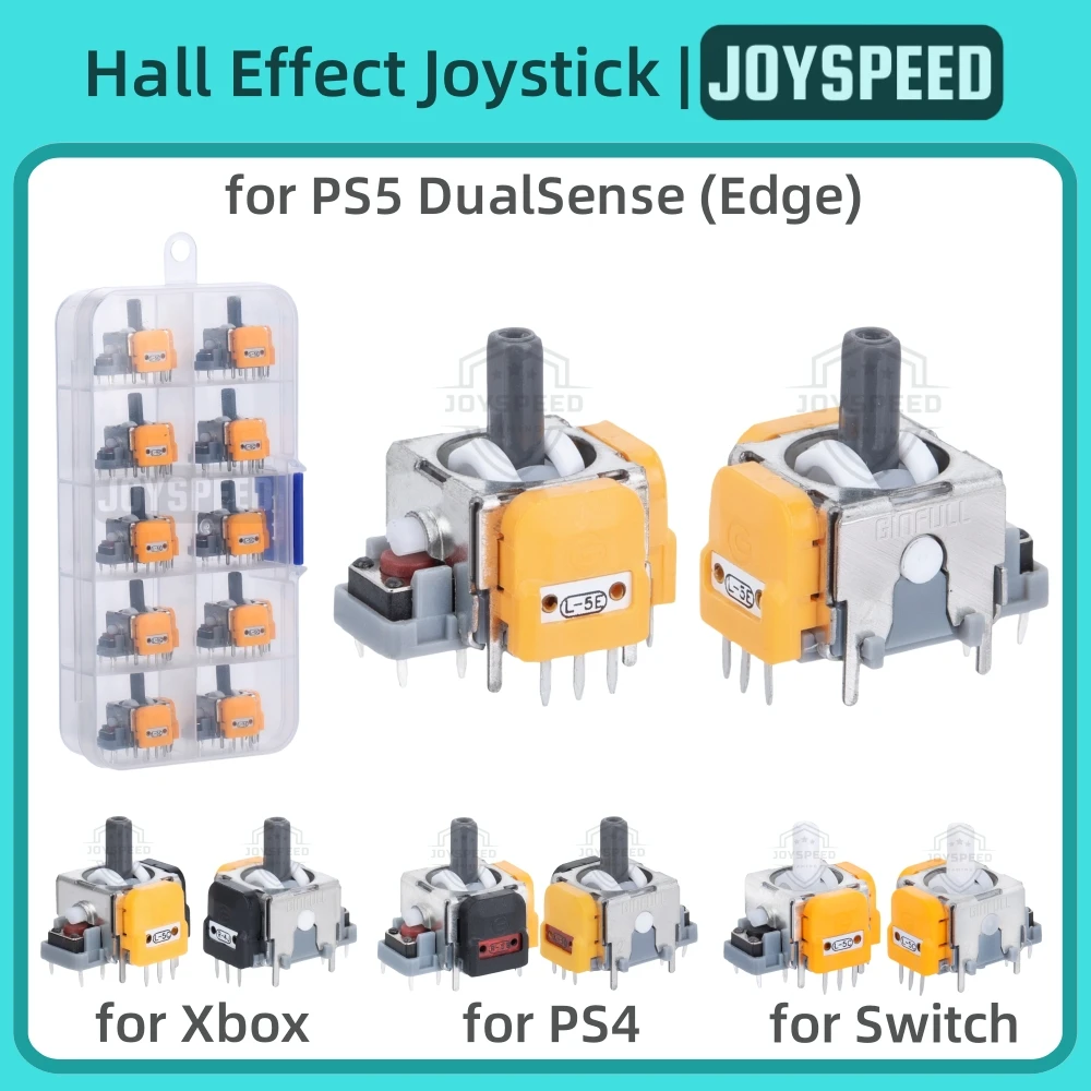 10/30 szt. Joystick z efektem Halla do kontrolera PS5 DualSense PS4, analogowy stick 3D do Xbox One Series, akcesoria do przełącznika Switch — zdjęcie produktu 6