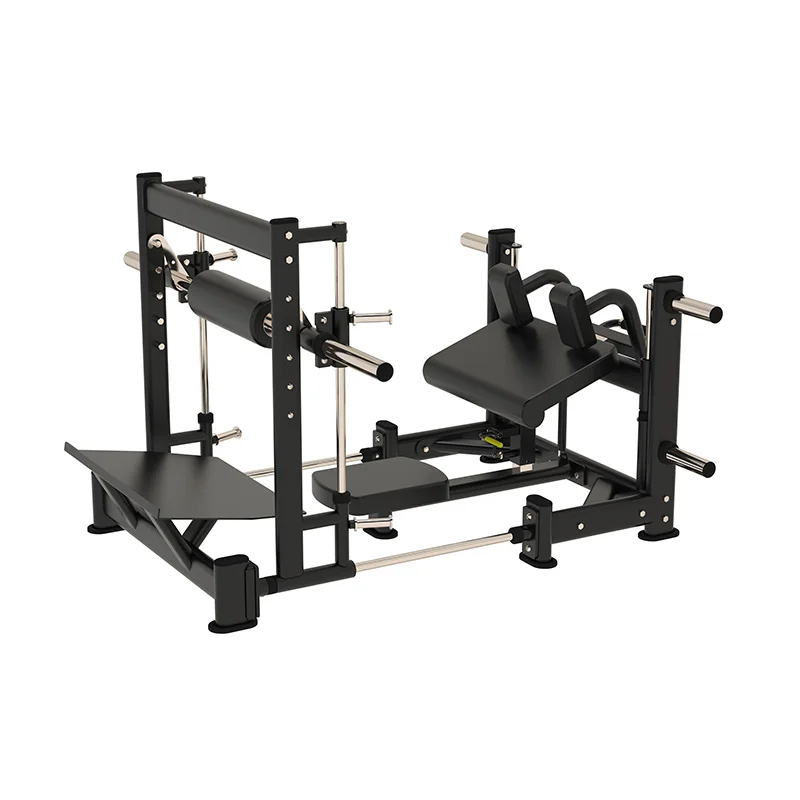 

2025 Hot Selling Commercial Fitness Equipment Hip Trust Machine Plate Loaded Trainer Back Rower Glute Machines Hip Exercise