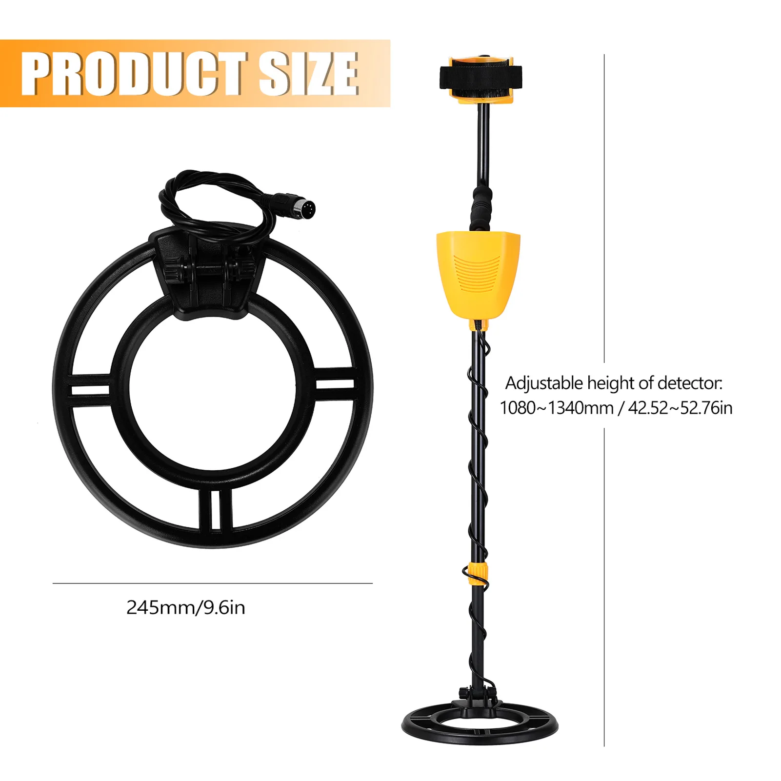 MD930 Metal Detector Professional Underground Search Gold Metal Detector High Performance Treasure Hunter