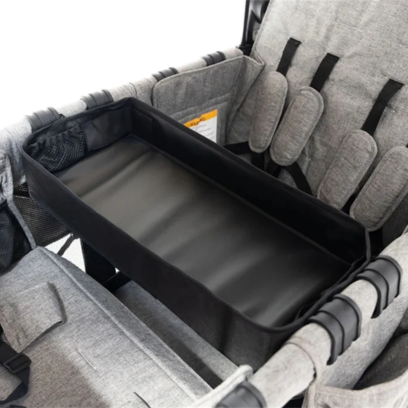 Four-Wheeled Travel Car Tray Child Stroller Tray Rack