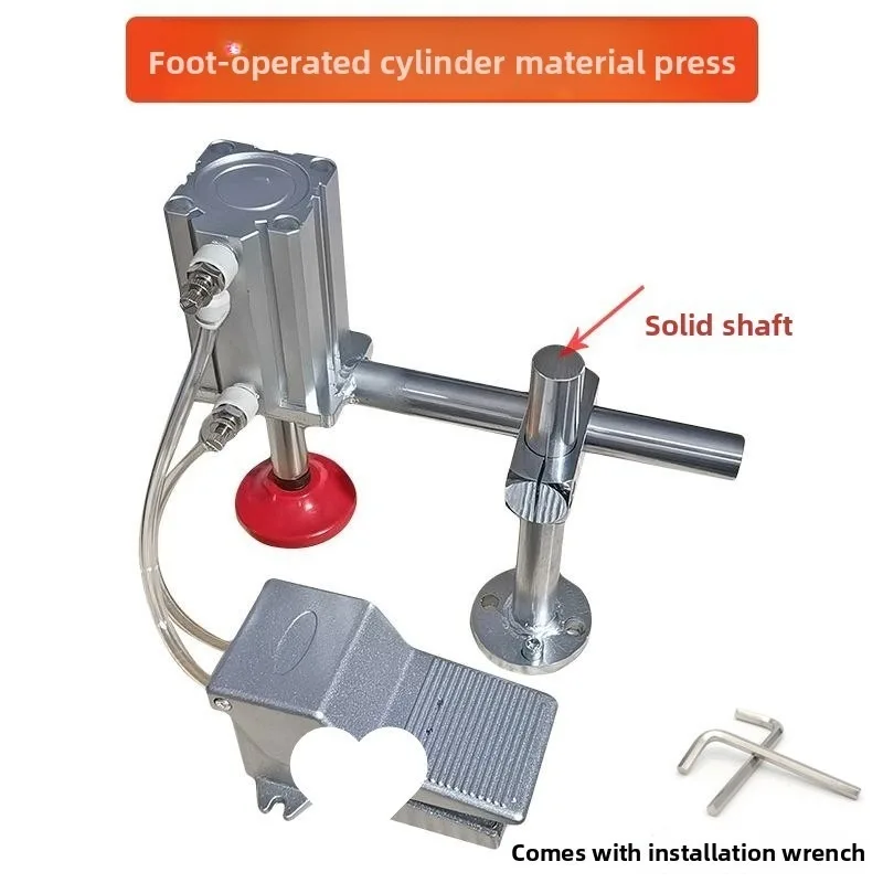 Woodworking Machinery Push Table Foot Press Cylinder Press Woodworking Cylinder Valve Type