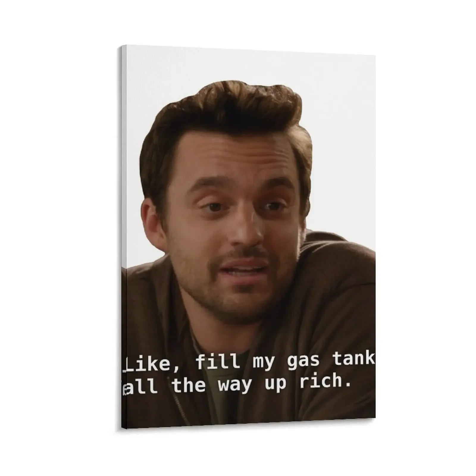 

too poor for gas Canvas Painting home decorations home decor interior
