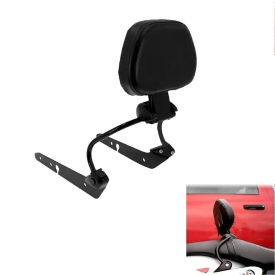 

Driver Backrest with Cushion Pad Quick Release Detachable Sissy Bar Fit for Harley Sportster XL 883 1200 2004-2022