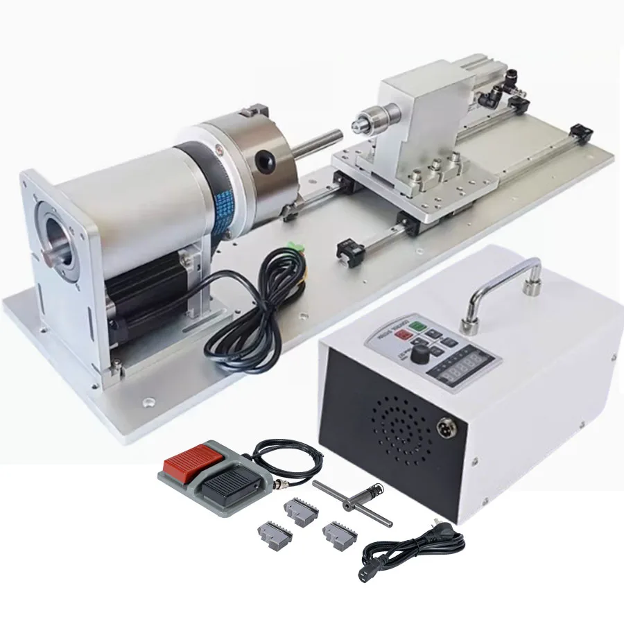 Laser welding, argon arc welding, automatic turntable, handheld welding positioner, pneumatic tailstock ring seam flange welding