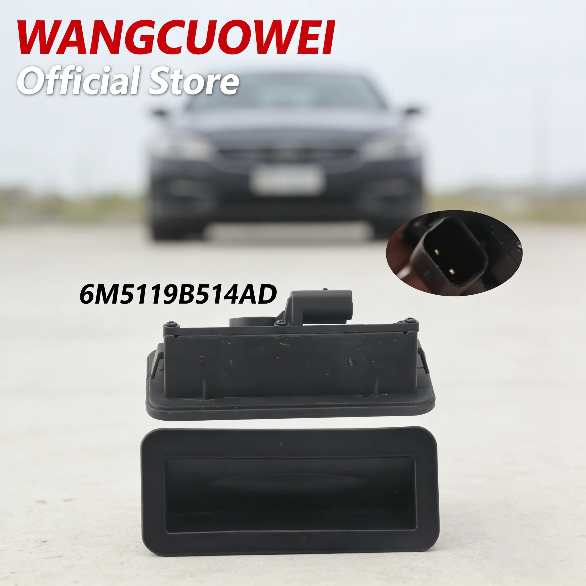 Rear Trunk Boot Lid Tailgate Boot Opener Switch 6M5119B514AD 6M51-19B514-AD for Ford Focus Fiesta C Max S Max Galaxy Mondeo Kuga