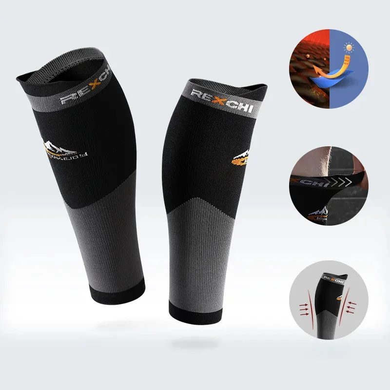 

Compression Calf Sleeves for Running & Gym, Leg Protectors for Men & Women, Support for Basketball, Football, Marathon, Fitness
