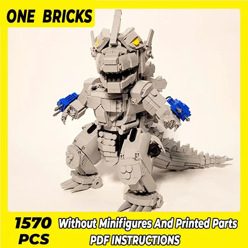 Moc Building Blocks Famous Movie Models Monster King Technical Bricks DIY Assembly Construction Toys For Child Holiday Gifts