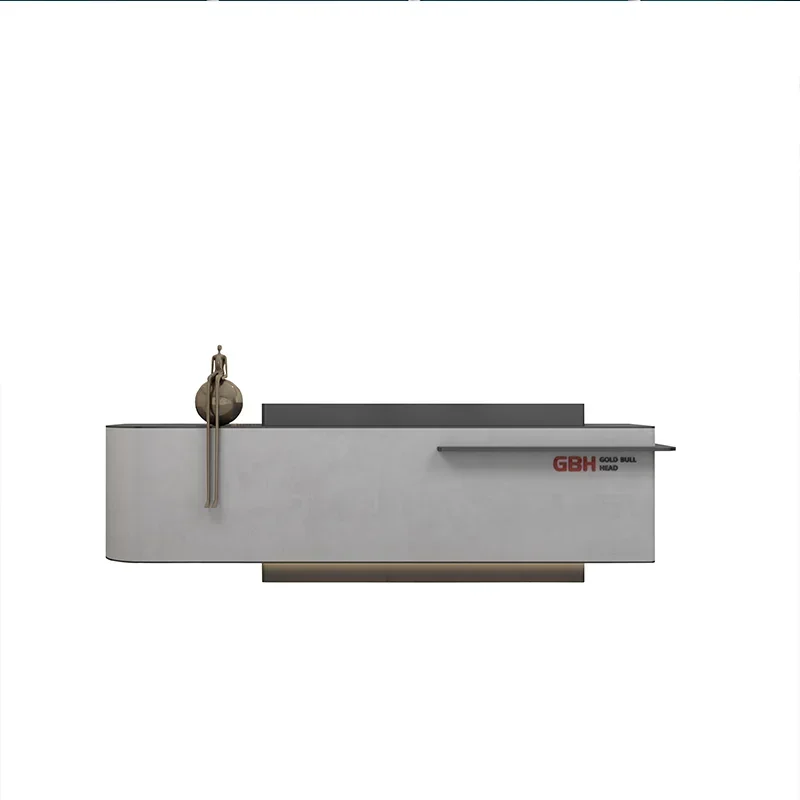 Beauty Institute Counter Spa Reception Furniture Receptionist Front Desk Salon Bank Executive Office Shop Service Table Modern