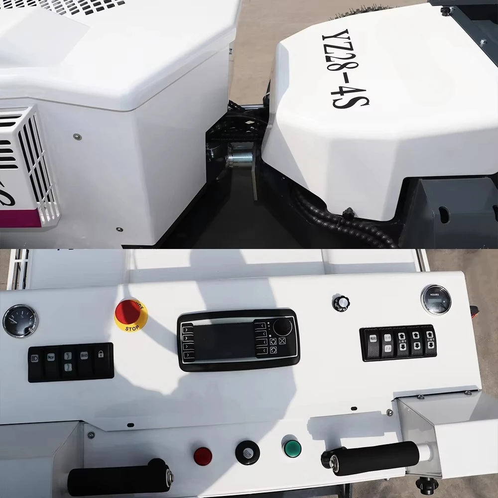 Concrete Floor Works Full Hydraulic System Straight Line Self-Leveling Laser Guided Laser Leveling Machine Factory Direct Sales