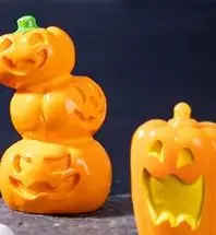 

9Pcs Halloween 3D Pumpkin Ghost Furnitures Fairy Garden Ornaments Scrapbook Crafts DIY Dollhouse Accessories Home Decor