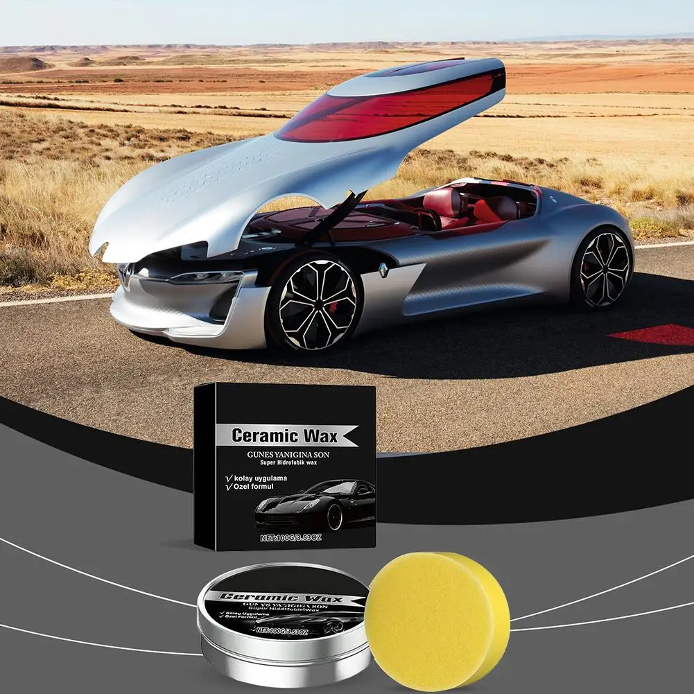 Car Protection Wax Auto Crystal Sealing Glaze Paint Surface Polishing Dustproof Paint Refurbishment Wax Coating Car V3N1
